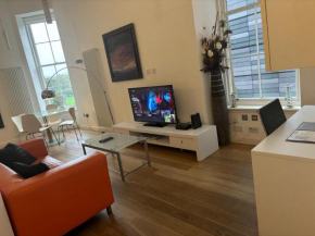 Spacious one bed Quartermile apartment with breathtaking park views - V central